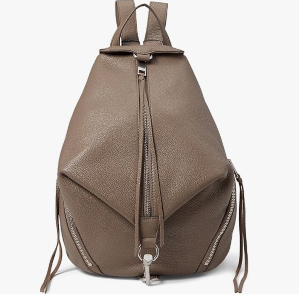 Rebecca Minkoff Julian Backpack Deep Taupe, Leather - Brand New with Tags.